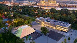 SYNDICATE's Garage Screen Cinema Unveiled in Moscow's Gorky Park