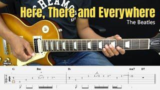 Here, There and Everywhere - The Beatles - Guitar Instrumental Cover + Tab