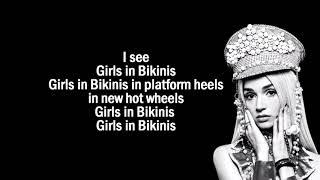 Poppy - Girls In Bikinis (Lyrics | Lyric Video)