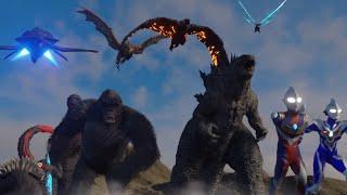 Godzilla vs Ultraman 5: Dawn Of War, (ゴジラ対ウルトラマン5 戦争の夜明け) part 3