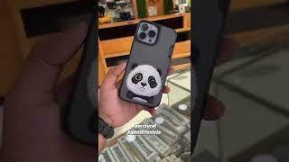 Nimmy Design Panda  3D Embroidery Cases only iphone 13 Series 