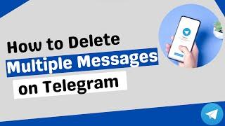 How to Delete Multiple Messages on Telegram | | Telegram new update