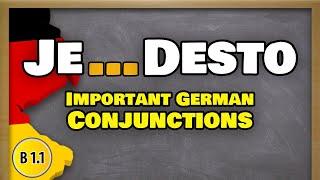 How to Use "je...desto" in German: A Complete and Easy Tutorial