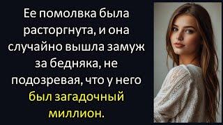 Ее помолвка была расторгнута, и она случайно вышла замуж за бедняка, не подозревая, что у него был