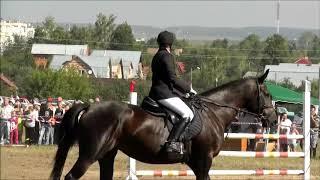 Deep Purple - Anya. Show jumping in Zaraysk. Russia.