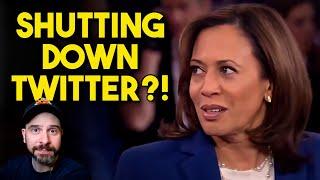 Would Kamala Harris Shut Down Twitter? Consider The Source!