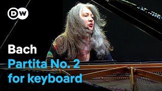 Bach: Partita for keyboard No. 2 | Martha Argerich, piano