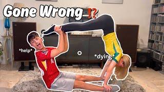 Trying Extreme Yoga Poses ( COUPLES EDITION‼️)