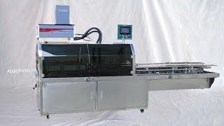 automatic food boxes hotmelt glue sealing machine linear box sealer Cajas selladoras automáticas