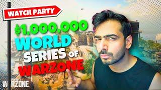 Chill  Games and WATCH PARTY $1,000,000 WORLD SERIES OF WARZONE GROUP STAGE |  Mackle