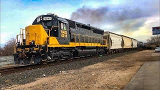 A Solo SD45 (Now SD40M-2), WAMX 4215, Leads the LBWR Home from BNSF! |  Lbk Trains #182