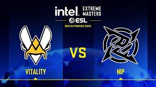 Vitality vs NiP | Map 1 Mirage | IEM Katowice 2023