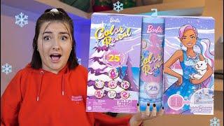 UNBOXING THE  MYSTERY WINTER WATER REVEAL BARBIE️