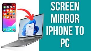 How to mirror iPhone to PC (AirPlay Windows 11)