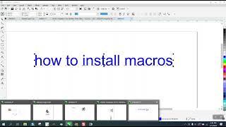 Corel Draw Tips & Tricks How to Down load Eskimo's Marcos into CorelDraw