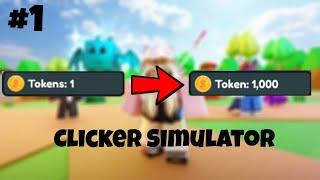 Trading From 1 Token To 1000 Tokens #1! (Clicker Simulator)