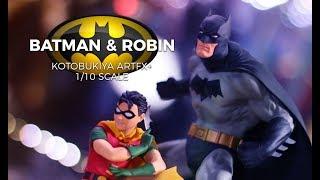 Kotobukiya ArtFX + Batman & Robin Jim Lee Unboxing