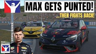 Max Verstappen Gets Punted | iRacing | Clio Cup
