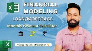 Loan EMI Calculator in Excel | Financial Modeling in Excel - Step-by-Step Guide