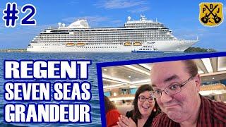 Regent Seven Seas Grandeur Pt.2 - Sea Day, Chartreuse Lunch, Team Trivia, Icons Show, Piano Tunes