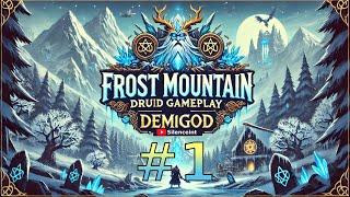 Frost Mountains + Ice Abyss High-Roller Druid Gameplay - Dark and Darker