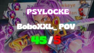 Psylocke POV: (Shin-Shibuya) GrandMaster 45/5 KDA !  [BoboXXL_]  | Marvel Rivals POV 