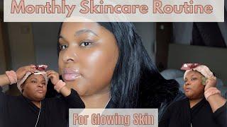 MY UPDATED MONTHLY SKINCARE ROUTINE FOR GLOWING SKIN (2024){ArleesiaRheenay}