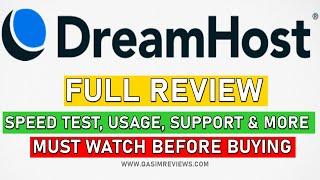 DreamHost Review 2022 - Best Cheap WordPress Hosting? Pros & Cons, Speed Test & Details of DreamHost