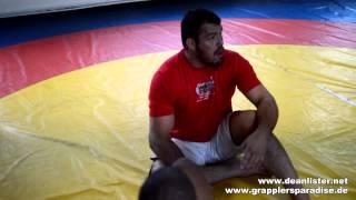 Destroying the legs - Dean Lister's straight ankle lock & counter