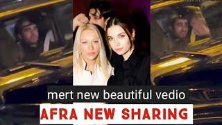 Mert Ramazan Demir New Beautiful Vedio !Afra Saraçoğlu New Sharing