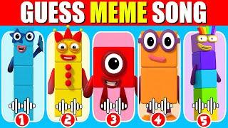 Guess the NUMBERBLOCKS Characters by Their Voices | Mega Quiz