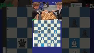 When Magnus sacrificed everything to win  #chess #echecs #ajedrez #chessgame #magnuscarlsen