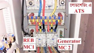 Generator and REB/PDB. ATS Connection. Auto Changeover Switch.  জেনারেটর ও পলি্ল বিদ্যুতে অটো চেন্জ