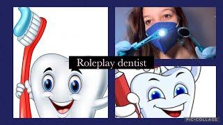 ROLEPLAY ASMR ITA DENTIST 🪥  * more spray *