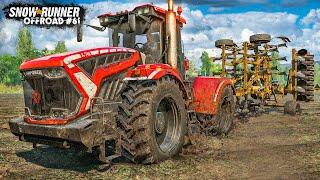 SNOWRUNNER #61: Mit dem Traktor durch den Schlamm: Feld bestellen in Snowrunner | OFFROAD Simulation