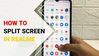 How To Split Screen In Realme