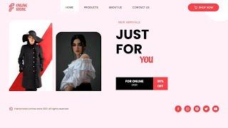 How to Make a Website Design Using React js and styled components tutorial