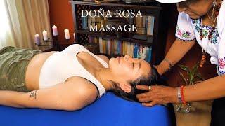 ASMR | Head massage and energy healing by DOÑA ROSA, soft spoken, head, back, face, arm, neck, sleep