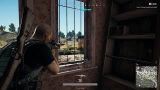 PUBG with AKT3D downed by a very Suspicious Foe