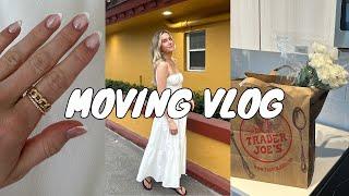 MOVING VLOG 4: new nails, patio furniture 🪑, espresso machine, closet organization