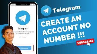 How To Create Telegram Account Without Number !