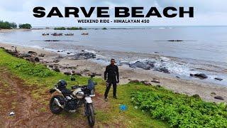 Ride to Sarve Beach| Alibaug | Himalayan 450 | MotovVlog | Maharashtra