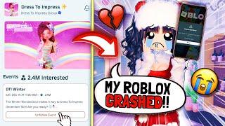 The NEW Christmas UPDATE MIGHT *BREAK* ROBLOX?! | Dress to Impress Winter Update