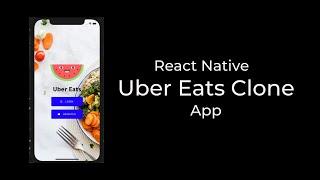 React Native  Project - Uber Eats Clone