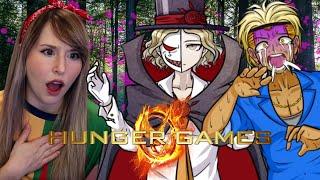 REACTING TO DANGANRONPA ANOTHER HUNGER GAMES 1 & 2 [DRA & SDRA2]