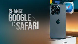 How to Change from Google to Safari on iPhone (tutorial)