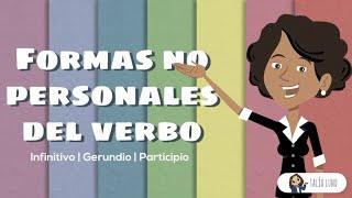 Infinitivo, Gerundio y Participio | CASTELLANO |  Video educativo