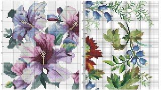 Beautiful Cross Stitch Hand Embroidery Pattern Designs || Fareeha Creation