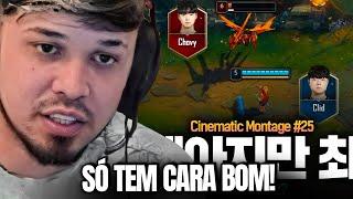 TITAN REACT - AS MELHORES PLAYS DOS MELHORES PLAYERS! LOLNAM