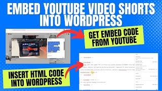 How to Embed a YouTube Video and YouTube Short into a WordPress Website